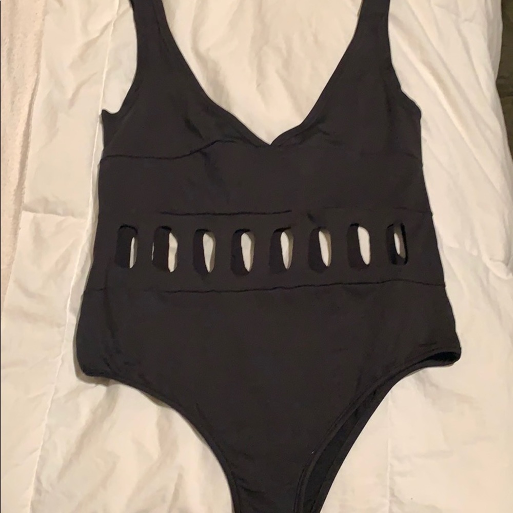 Thin bathing suit
